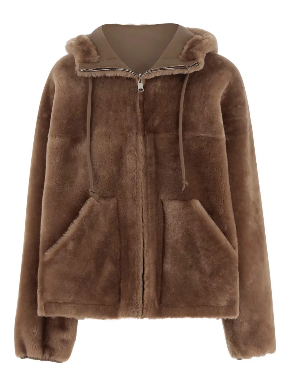 Дубленка из овчины с капюшоном Blancha, коричневый
Дубленка из овчины с капюшоном Blancha, коричневый