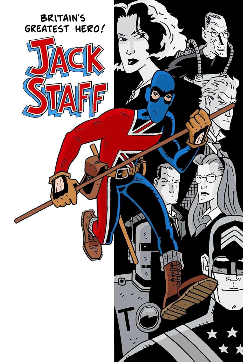 Jack Staff Volume 1: Everything Used To Be Black And White (Image Comics)
Jack Staff Volume 1: Everything Used To Be Black And White (Image Comics)