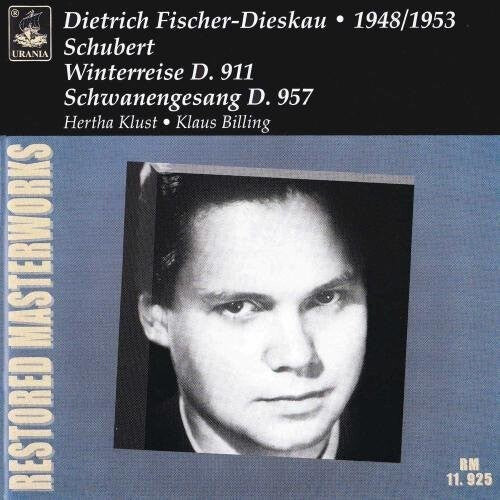 CD диск Schubert / Klust / Billing / Fischer-Dieskau: Winterreise / Schwanengesan
CD диск Schubert / Klust / Billing / Fischer-Dieskau: Winterreise / Schwanengesan
