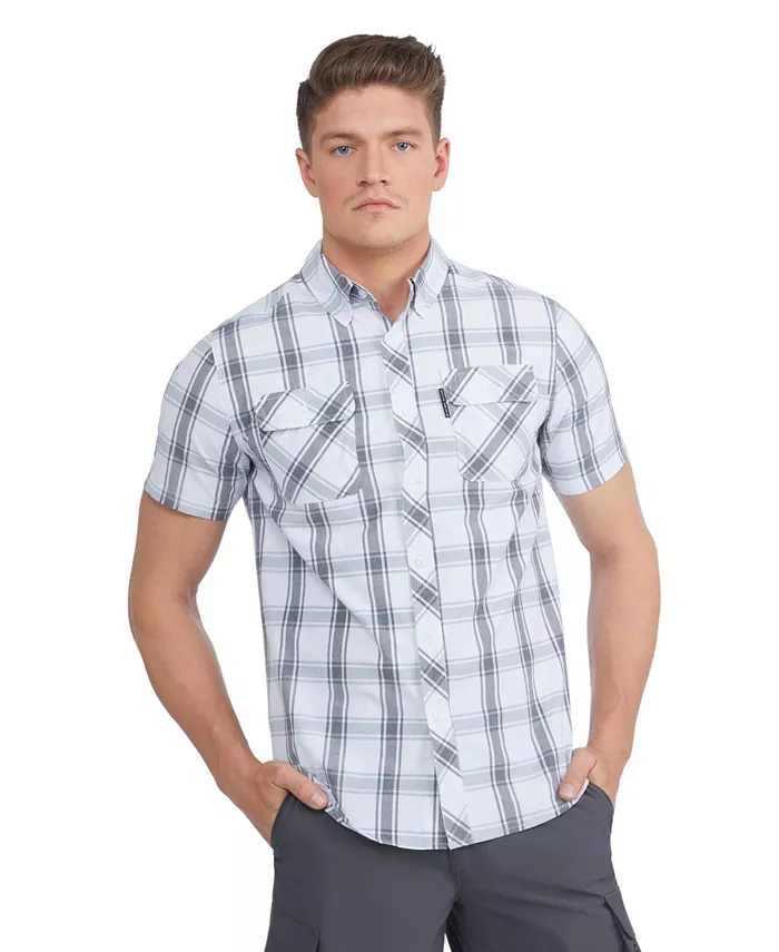 Мужская рабочая рубашка с коротким рукавом Ecko Unltd, белый
Мужская рабочая рубашка с коротким рукавом Ecko Unltd, белый