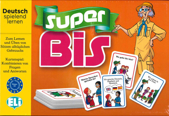 Немецкая языковая игра Super Bis Deutsch. Eli
Немецкая языковая игра Super Bis Deutsch. Eli