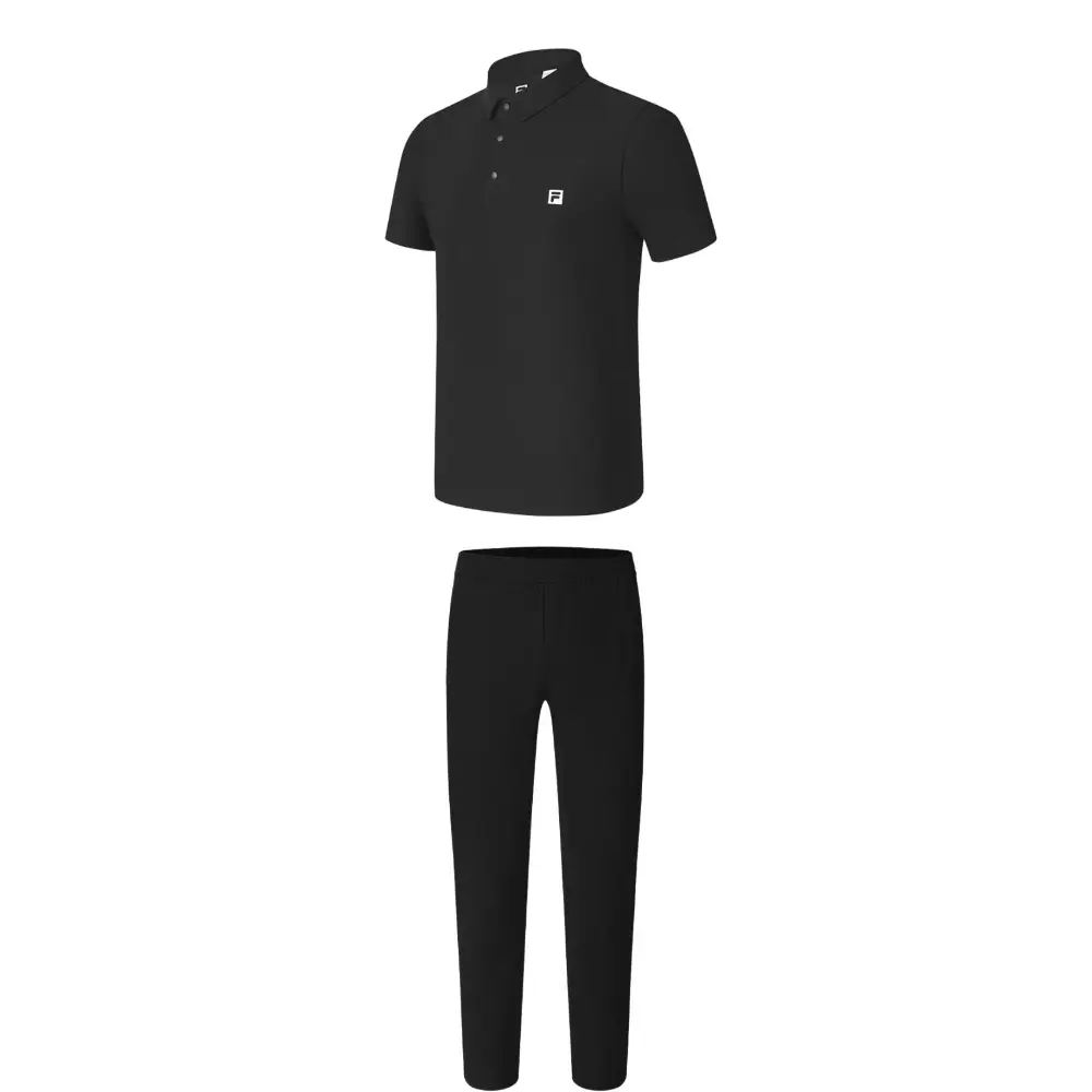 Повседневный спортивный костюм мужской с лацканом Moderate FILA, clothing sets (pitch черный)
Повседневный спортивный костюм мужской с лацканом Moderate FILA, clothing sets (pitch черный)