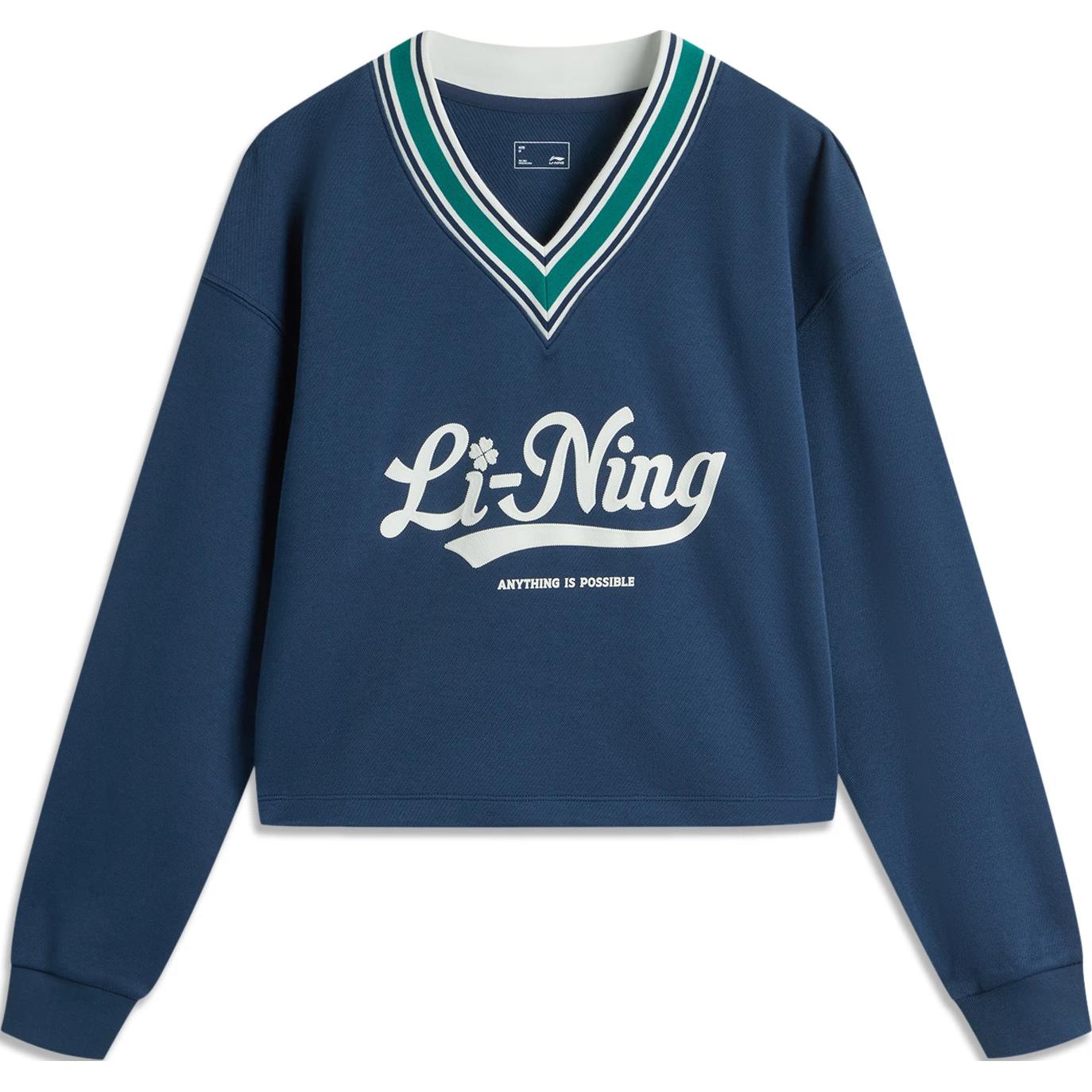 Толстовка Sports Life Collection женская простая LINING, темно-синий
Толстовка Sports Life Collection женская простая LINING, темно-синий