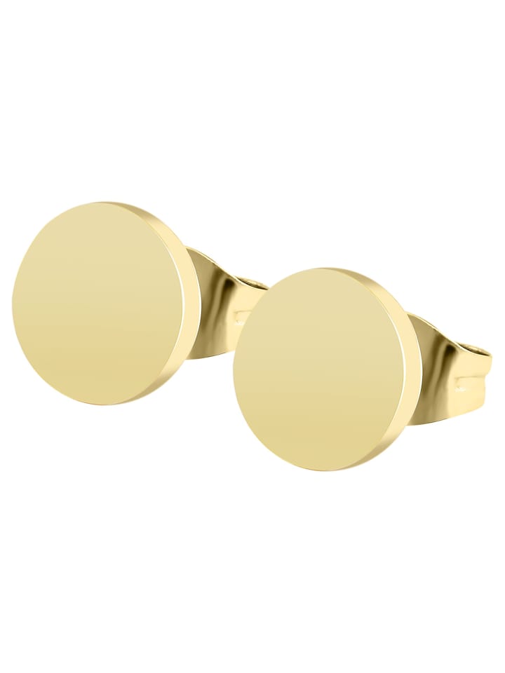 Adeliás Женские серьги - серьги-гвоздики из нержавеющей стали в золотом исполнении
Adeliás Женские серьги - серьги-гвоздики из нержавеющей стали в золотом исполнении