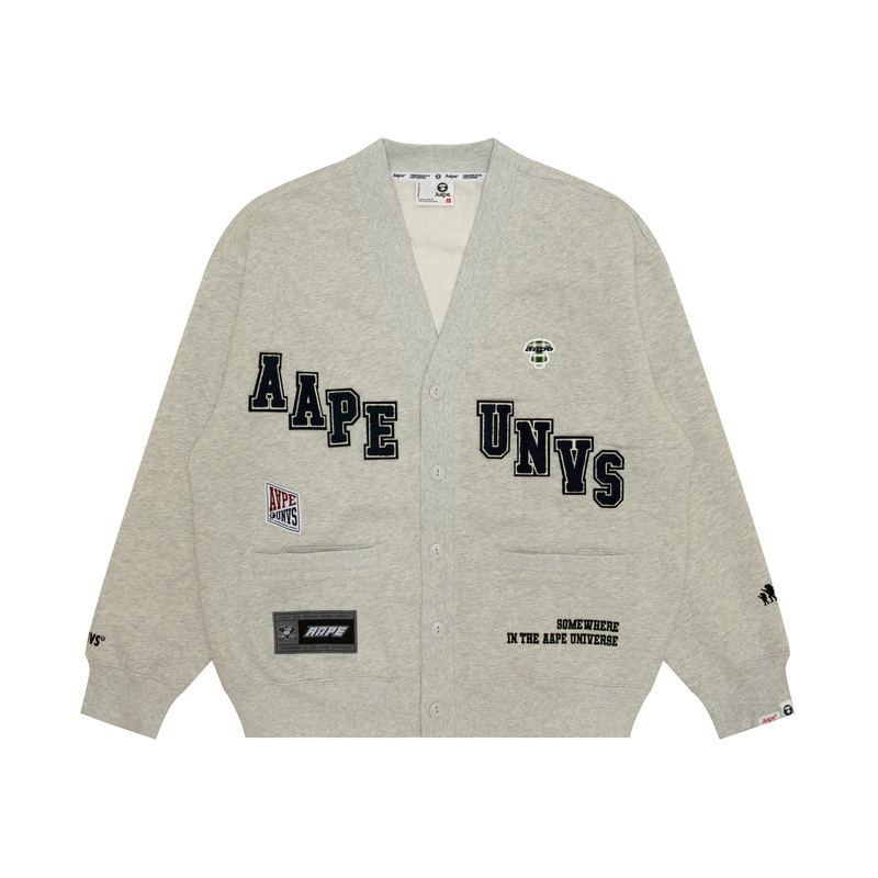 Кардиган с нашивкой логотипа A Bathing APE Aape, белый
Кардиган с нашивкой логотипа A Bathing APE Aape, белый