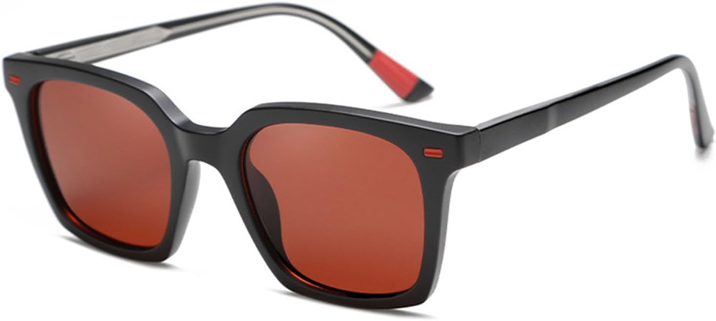 Женские поляризованные солнцезащитные очки TR90 с квадратной оправой, линзы TAC с защитой от УФ-излучения UV400, модные солнцезащитные очки большого размера для вождения Bubmari, B
Женские поляризованные солнцезащитные очки TR90 с квадратной оправой, линзы TAC с защитой от УФ-излучения UV400, модные солнцезащитные очки большого размера для вождения Bubmari, B