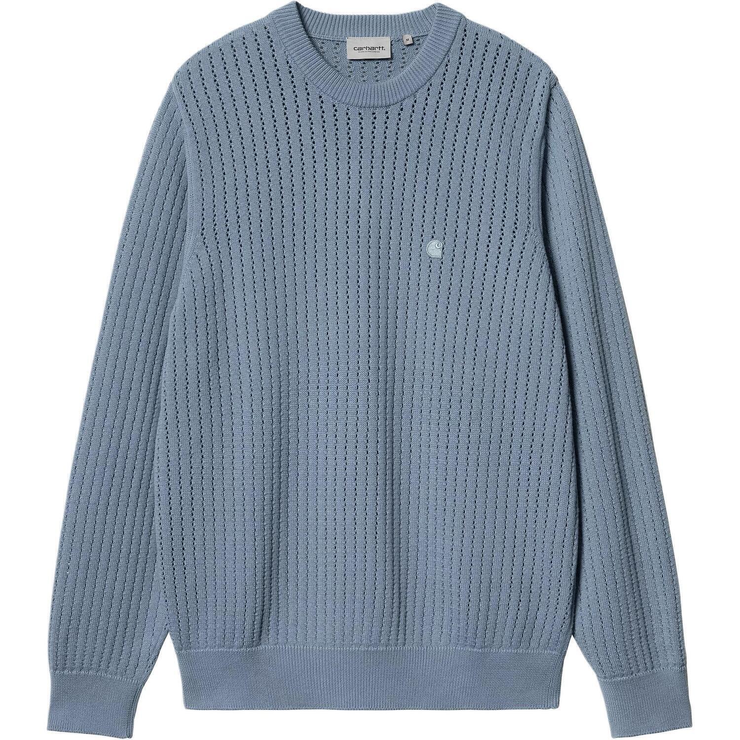 Carhartt WIP Свитер Calen вязаный унисекс Sky Blue
Carhartt WIP Свитер Calen вязаный унисекс Sky Blue