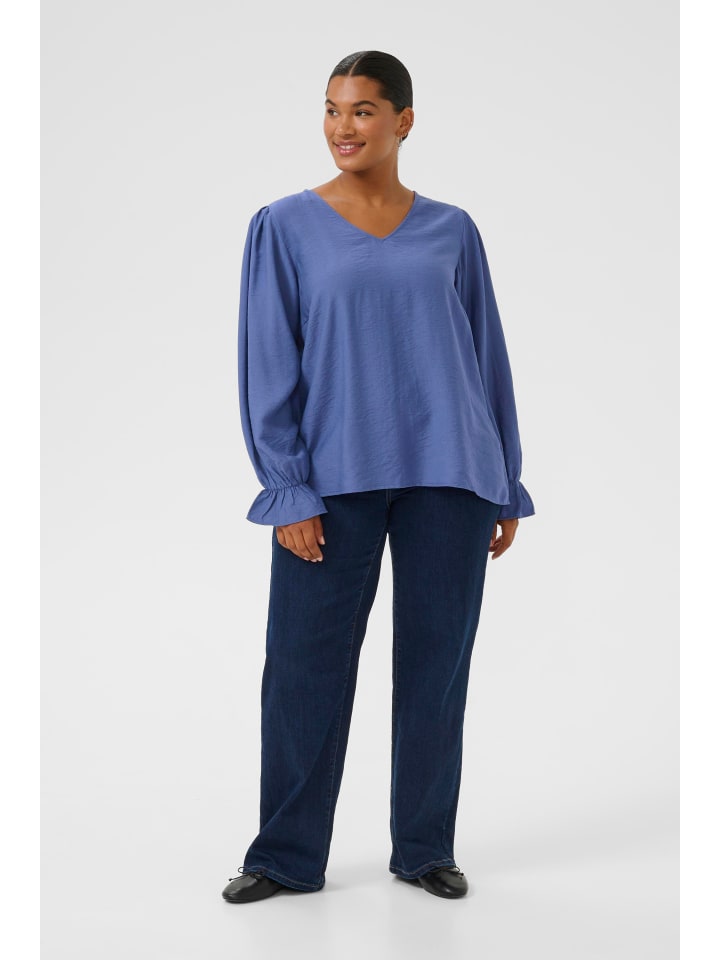 KAFFE curve Блузка с длинными рукавами KCrya, стандартный крой, цвет Ensign Blue CC
KAFFE curve Блузка с длинными рукавами KCrya, стандартный крой, цвет Ensign Blue CC