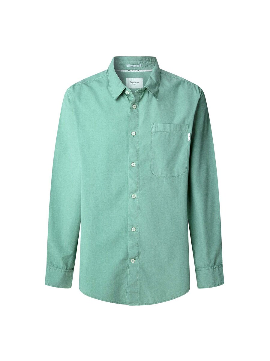 Рубашка на пуговицах Comfort fit Pepe Jeans Cliff, зеленый
Рубашка на пуговицах Comfort fit Pepe Jeans Cliff, зеленый
