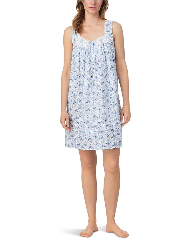 Женская ночная сорочка Eileen West Cotton Woven Lawn без рукавов короткая, Blue Ribbon
Женская ночная сорочка Eileen West Cotton Woven Lawn без рукавов короткая, Blue Ribbon