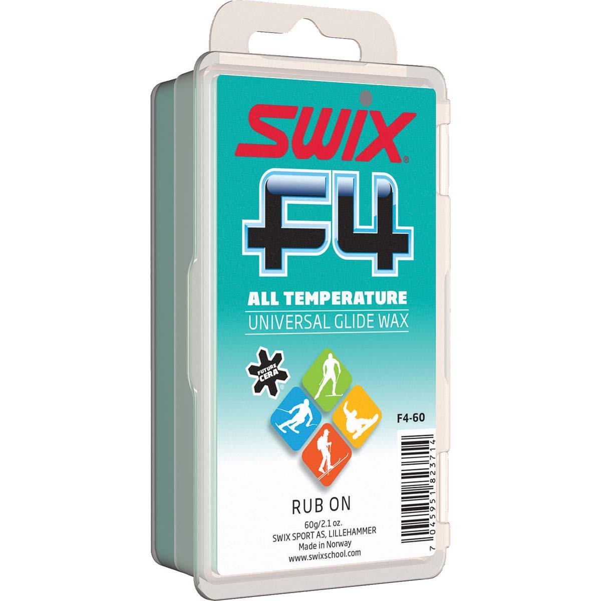 Воск F4 с пробкой Swix
Воск F4 с пробкой Swix