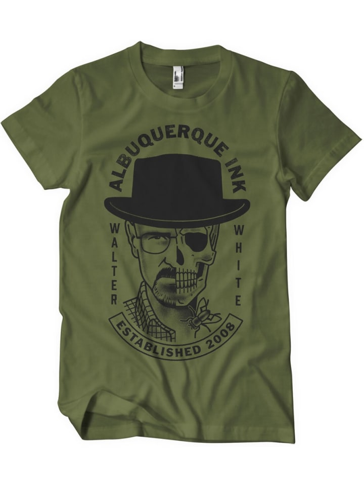 Футболка Albuquerque Ink T-Shirt Breaking Bad, зеленый
Футболка Albuquerque Ink T-Shirt Breaking Bad, зеленый