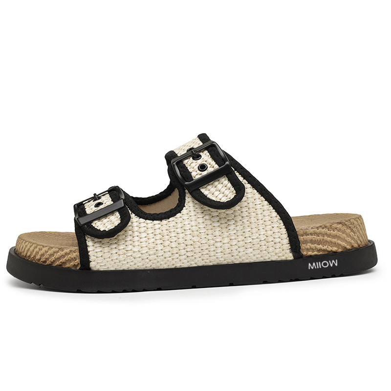 Сандалии-слайдеры с противоскользящей подошвой и износостойкими подошвами для мужчин MIIOW, Ecru
Сандалии-слайдеры с противоскользящей подошвой и износостойкими подошвами для мужчин MIIOW, Ecru