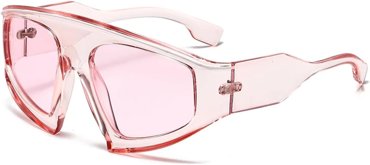 Большие солнцезащитные очки для женщин и мужчин, велосипедные очки с градиентным рассеиванием света, солнцезащитные очки в стиле стимпанк, солнцезащитные очки с защитой от УФ-излучения UV400 TKKTLLT, Pink
Большие солнцезащитные очки для женщин и мужчин, велосипедные очки с градиентным рассеиванием света, солнцезащитные очки в стиле стимпанк, солнцезащитные очки с защитой от УФ-излучения UV400 TKKTLLT, Pink