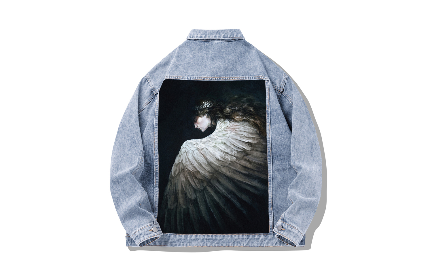 BEENTRILL Джинсовая куртка унисекс, Washed White
BEENTRILL Джинсовая куртка унисекс, Washed White