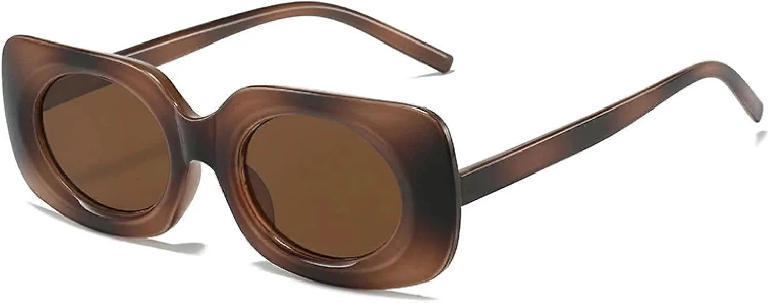 Модные солнцезащитные очки для женщин и мужчин, винтажные, в маленькой оправе, летние, для путешествий, с защитой от УФ-излучения UV400 TKKTLLT, Brown Brown
Модные солнцезащитные очки для женщин и мужчин, винтажные, в маленькой оправе, летние, для путешествий, с защитой от УФ-излучения UV400 TKKTLLT, Brown Brown