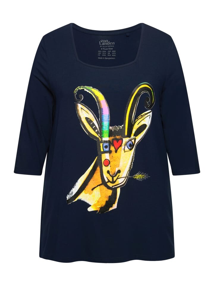 Футболка Ulla Popken, синий
Футболка Ulla Popken, синий