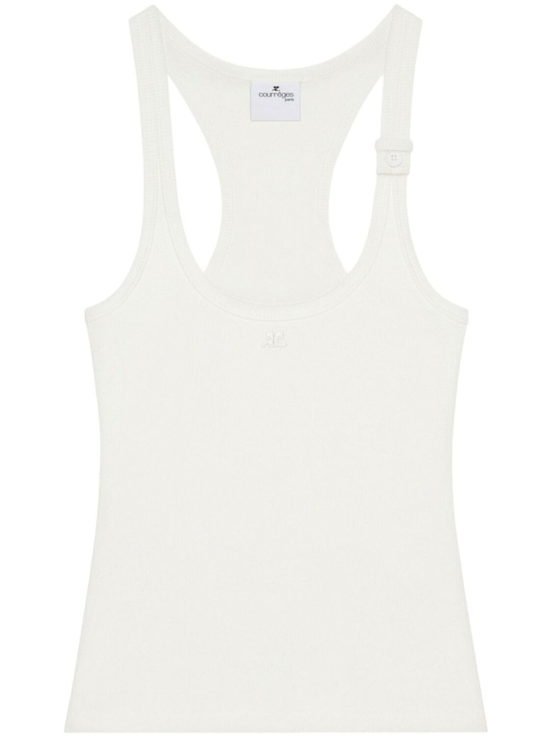 Courrèges топ 90's в рубчик, белый
Courrèges топ 90's в рубчик, белый