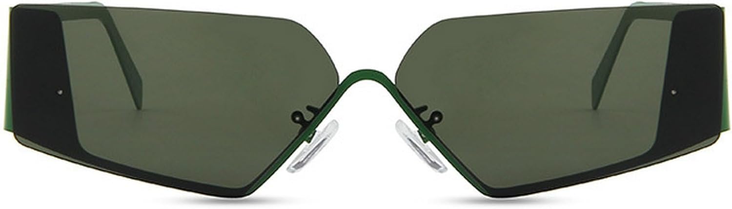 Солнцезащитные очки в стиле ретро с геометрическим рисунком для женщин, роскошные, маленькие, квадратные, с защитой от УФ-излучения UV400, для женщин и мужчин, мода 2000-х, панк-стиль Y2K mincl, Green
Солнцезащитные очки в стиле ретро с геометрическим рисунком для женщин, роскошные, маленькие, квадратные, с защитой от УФ-излучения UV400, для женщин и мужчин, мода 2000-х, панк-стиль Y2K mincl, Green