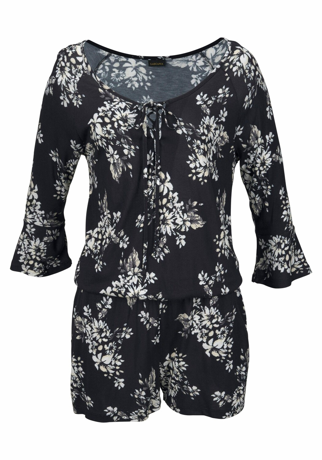 Комбинезон LASCANA, черный
Комбинезон LASCANA, черный