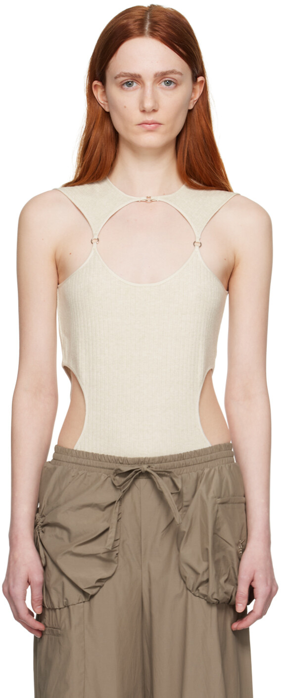 Off-White Решетчатая майка J.Kim
Off-White Решетчатая майка J.Kim