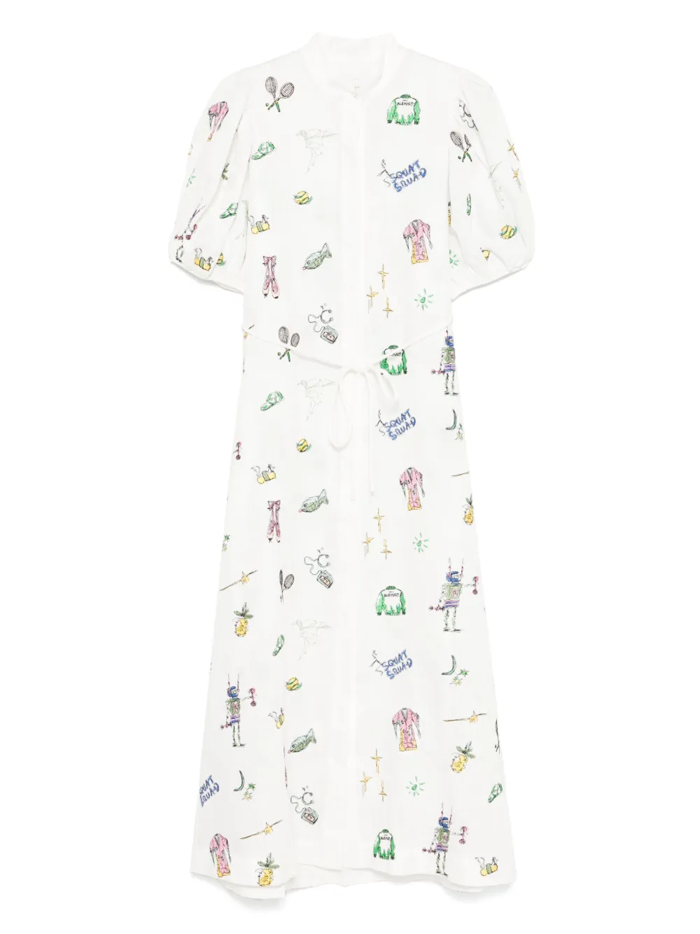 Платье миди Salve Terrah ALEMAIS, белый 
Платье миди Salve Terrah ALEMAIS, белый