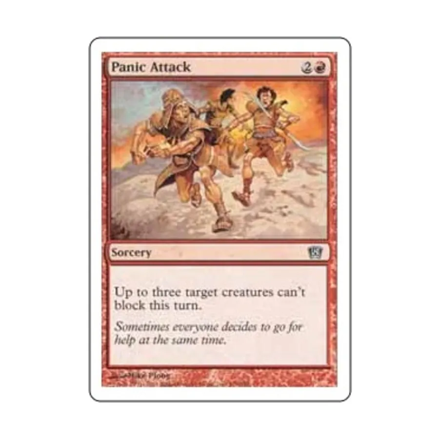 CCG Паническая атака (C) (Рольга), MTG - 8th Edition
CCG Паническая атака (C) (Рольга), MTG - 8th Edition