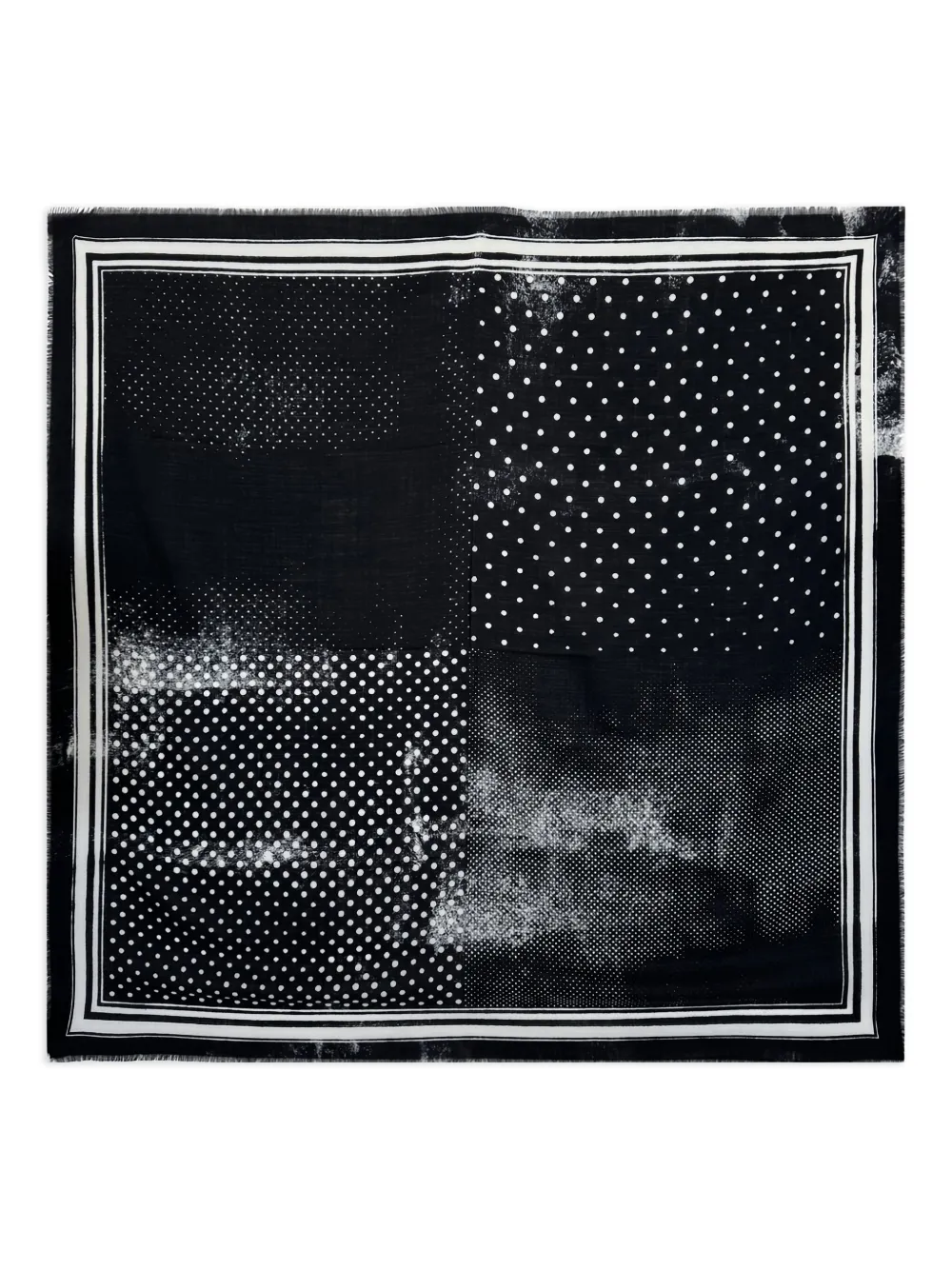 Шарф в полоску в горошек Destin, черный
Шарф в полоску в горошек Destin, черный