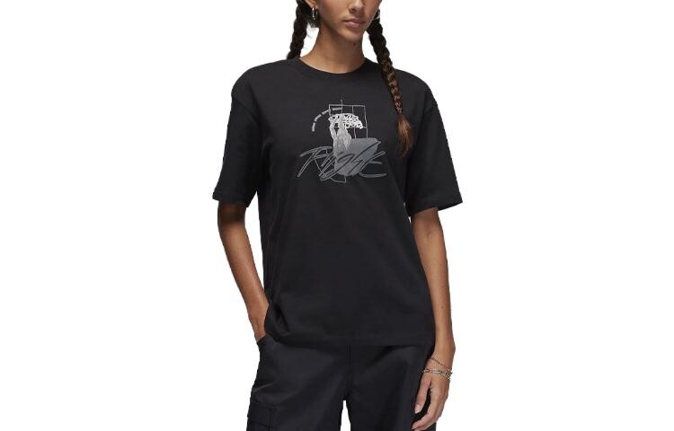 Футболка женская черная Jordan
Футболка женская черная Jordan