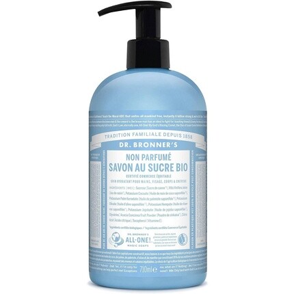 Органическое сахарное мыло детское мягкое 355 мл без запаха, Dr. Bronner'S
Органическое сахарное мыло детское мягкое 355 мл без запаха, Dr. Bronner'S