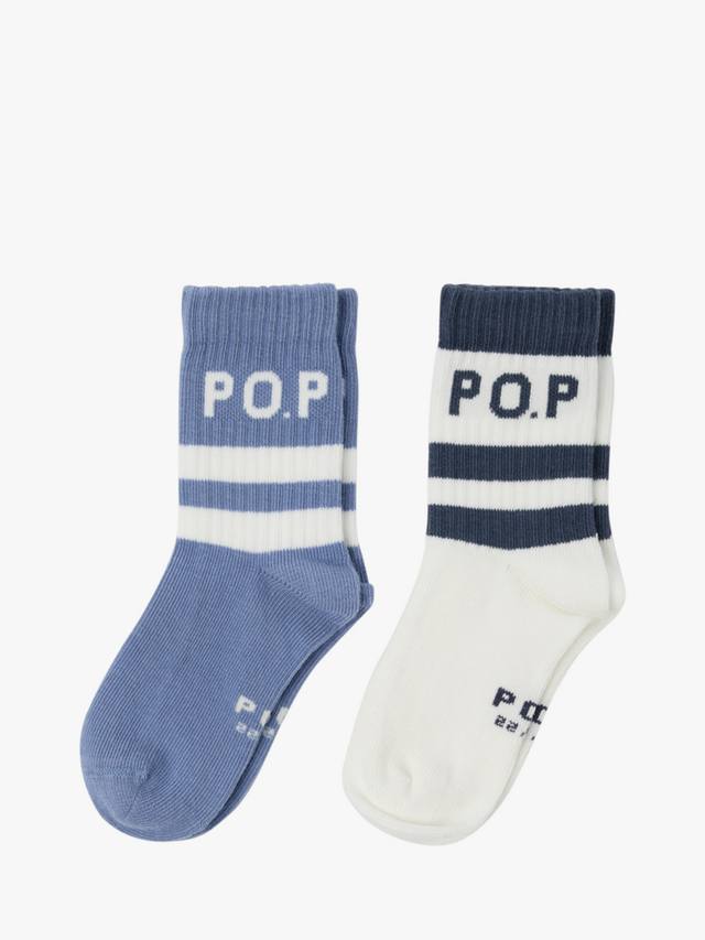 Детские спортивные носки из хлопковой смеси Polarn O. Pyret, Pack of 2, Blue
Детские спортивные носки из хлопковой смеси Polarn O. Pyret, Pack of 2, Blue