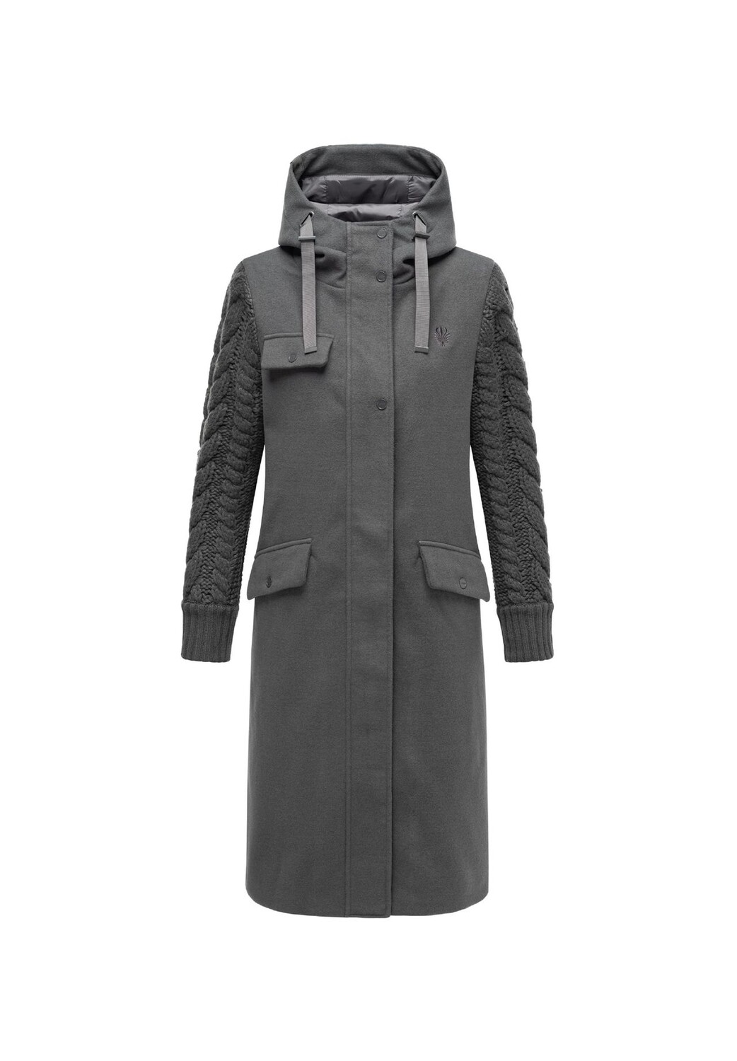 Зимнее пальто Knit Babe 14 NAVAHOO, антарцитовый
Зимнее пальто Knit Babe 14 NAVAHOO, антарцитовый