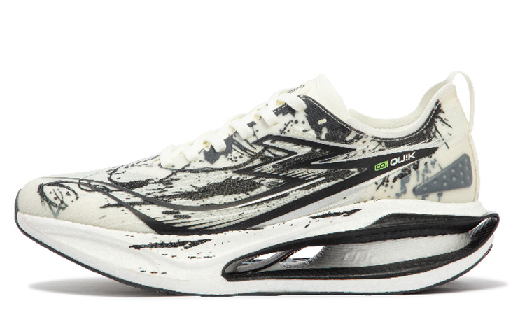 Амортизирующие противоскользящие износостойкие дышащие низкие кроссовки для бега мужские бело-черные 361°
Амортизирующие противоскользящие износостойкие дышащие низкие кроссовки для бега мужские бело-черные 361°