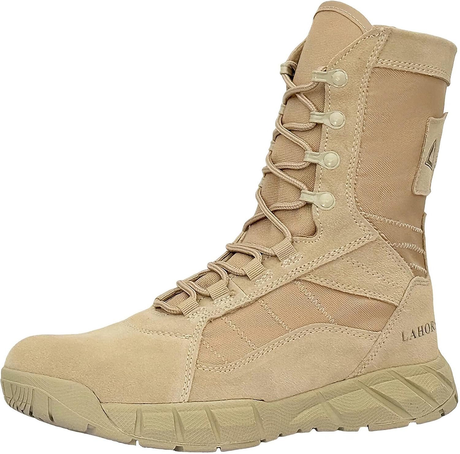 Легкие тактические военные ботинки для мужчин LAHORS, боевые ботинки с боковой молнией, противоударные, для тренировок, шнуровки, для активного отдыха и походов, дышащие, Sand
Легкие тактические военные ботинки для мужчин LAHORS, боевые ботинки с боковой молнией, противоударные, для тренировок, шнуровки, для активного отдыха и походов, дышащие, Sand