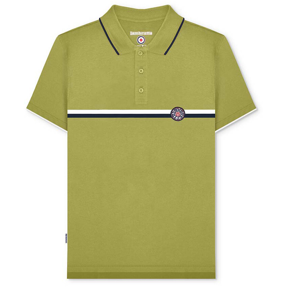 Мужская рубашка поло Lambretta Badge Logo
Мужская рубашка поло Lambretta Badge Logo