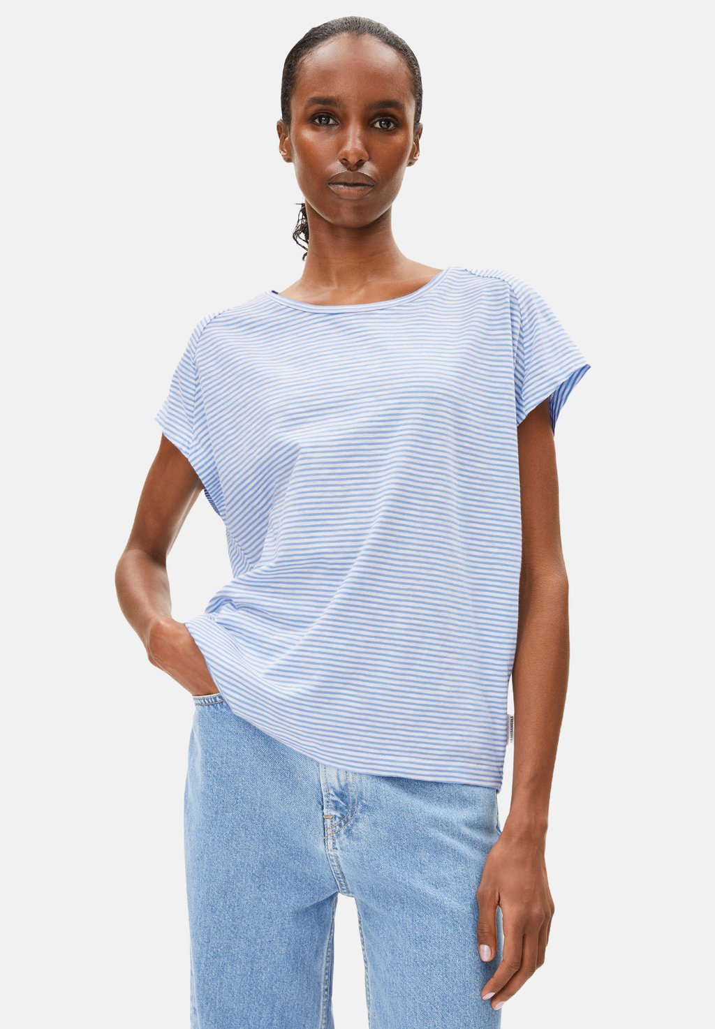 Футболка с принтом OFELIAA LOVELY STRIPES ARMEDANGELS, светло-голубой
Футболка с принтом OFELIAA LOVELY STRIPES ARMEDANGELS, светло-голубой