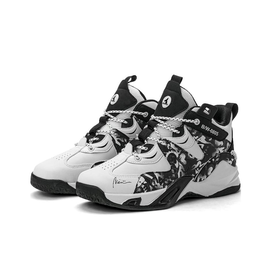 HLA JEANS Амортизирующие устойчивые к истиранию легкие дышащие нескользящие высокие повседневные кроссовки унисекс белый черный, цвет White Black
HLA JEANS Амортизирующие устойчивые к истиранию легкие дышащие нескользящие высокие повседневные кроссовки унисекс белый черный, цвет White Black