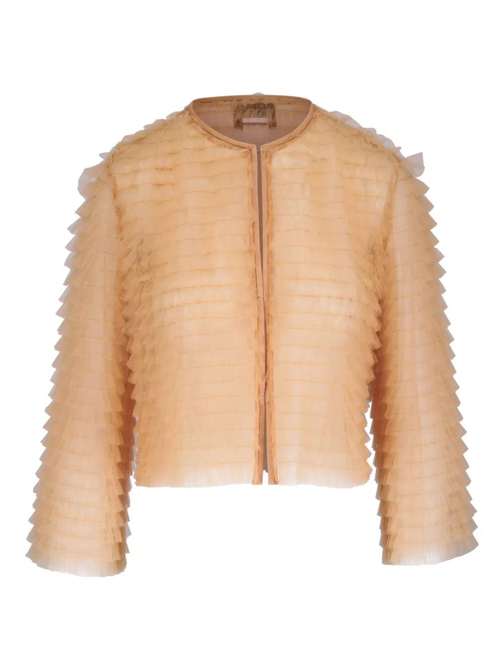 Жакет из тюля со сборками Akris, нейтральный
Жакет из тюля со сборками Akris, нейтральный