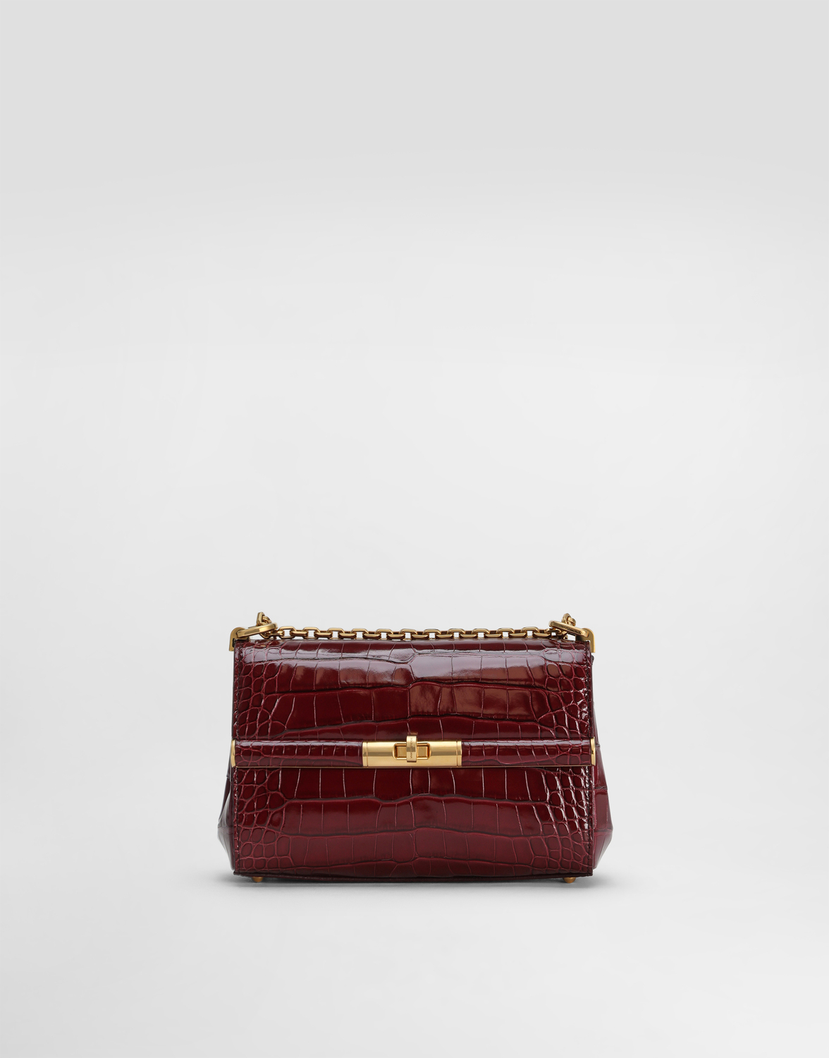 Мини-сумка marlene city из полированного аллигатора Dolce & Gabbana, бордовый
Мини-сумка marlene city из полированного аллигатора Dolce & Gabbana, бордовый
