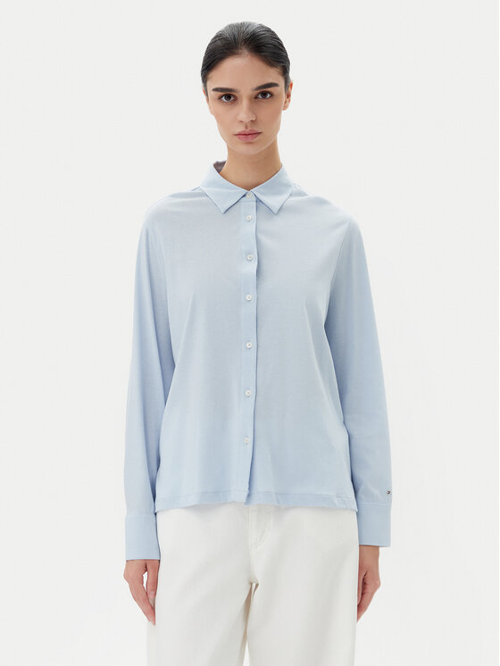 Рубашка обычного кроя WW0WW45983 Tommy Hilfiger, голубой
Рубашка обычного кроя WW0WW45983 Tommy Hilfiger, голубой