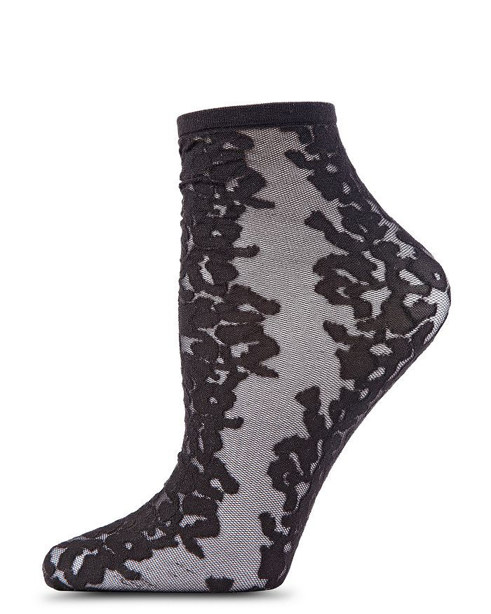 Короткие прозрачные носки с изображением животных Natori, черный
Короткие прозрачные носки с изображением животных Natori, черный