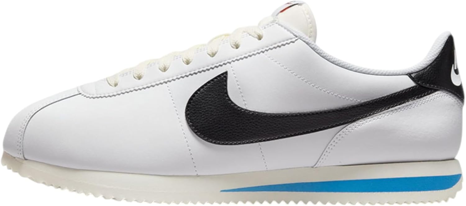 NIKE Cortez, кроссовки мужские, White Black Light Photo Blue Sail
NIKE Cortez, кроссовки мужские, White Black Light Photo Blue Sail