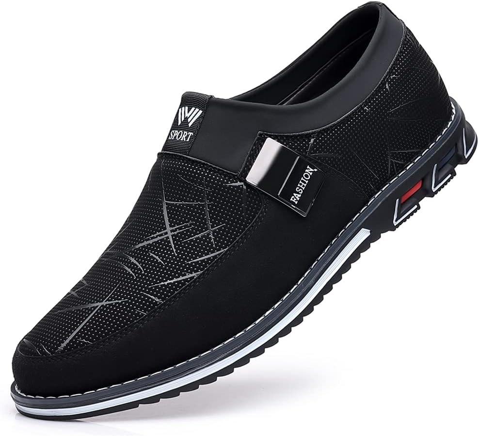 Мужские повседневные туфли Veslesth, кроссовки, лоферы, удобная обувь для ходьбы, модные туфли, роскошная кожаная обувь для мужчин, деловая и офисная обувь для улицы Veslexth, черный
Мужские повседневные туфли Veslesth, кроссовки, лоферы, удобная обувь для ходьбы, модные туфли, роскошная кожаная обувь для мужчин, деловая и офисная обувь для улицы Veslexth, черный