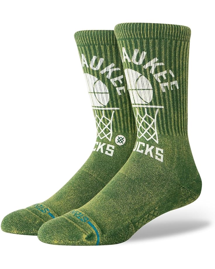 Носки Stance Vintage Milwaukee Bucks, зеленый
Носки Stance Vintage Milwaukee Bucks, зеленый