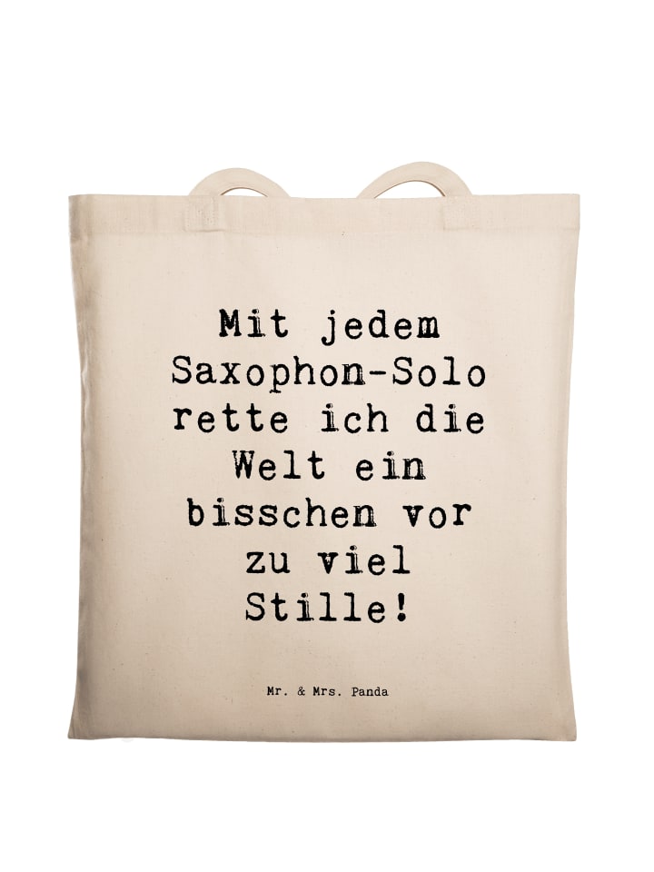 Сумка-шоппер с надписью Saxophone Magic кремового цвета Mr. & Mrs. Panda
Сумка-шоппер с надписью Saxophone Magic кремового цвета Mr. & Mrs. Panda