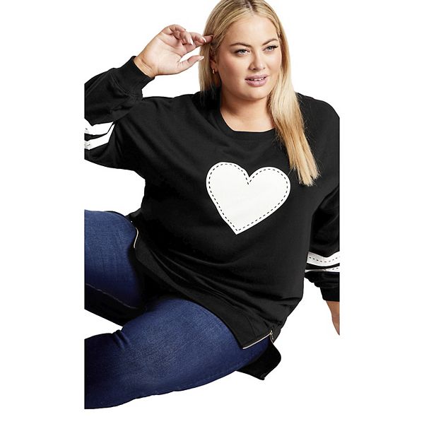Женский свитер Love Me plus size Avenue, Black
Женский свитер Love Me plus size Avenue, Black