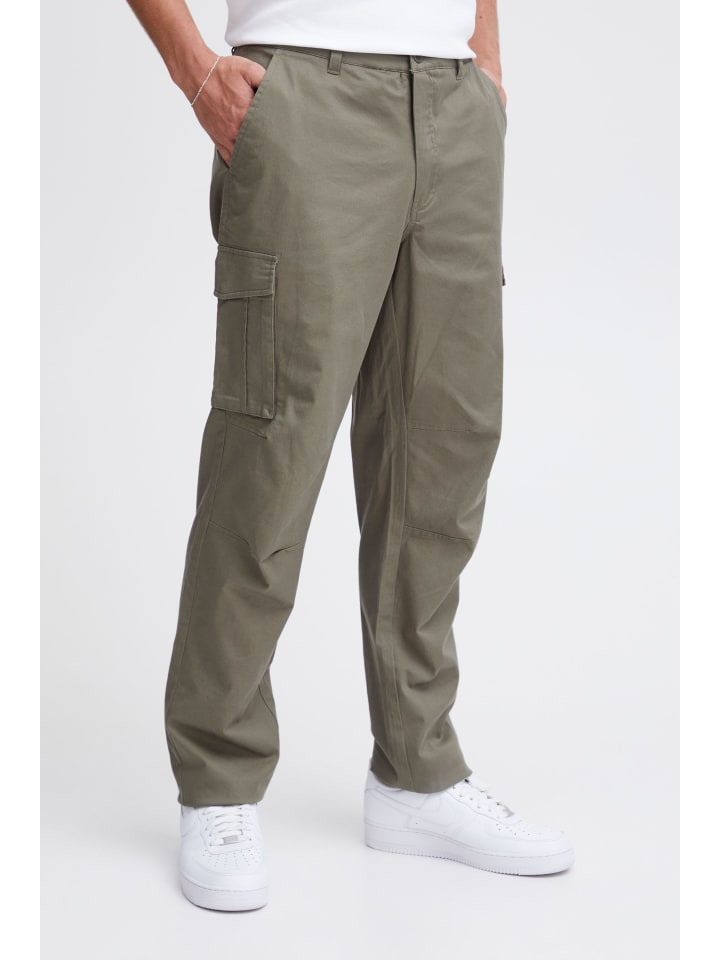 Тканевые брюки !SOLID, зеленый 
Тканевые брюки !SOLID, зеленый