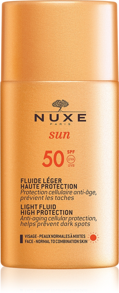 Солнцезащитный флюид HIFH с легкой текстурой и защитным эффектом SPF 50 Nuxe, 50 мл
Солнцезащитный флюид HIFH с легкой текстурой и защитным эффектом SPF 50 Nuxe, 50 мл