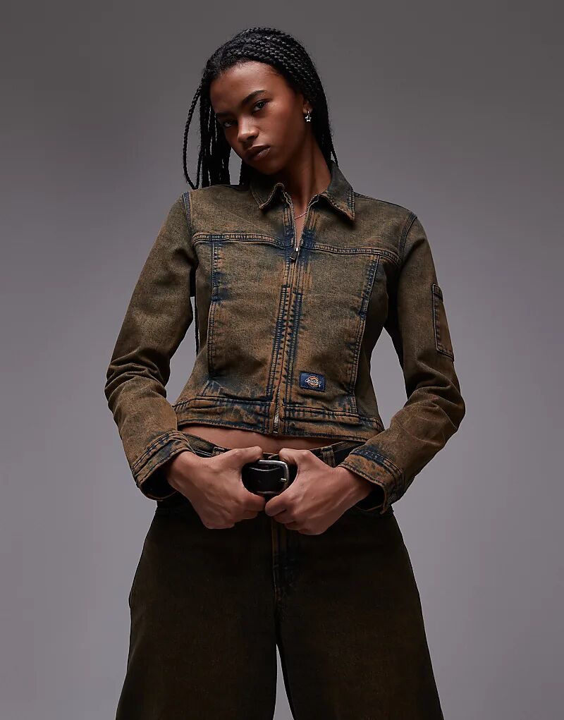 Свободная куртка-рубашка из денима облегающего кроя цвета индиго с коричневым оттенком Dickies, Коричневый, Свободная куртка-рубашка из денима облегающего кроя цвета индиго с коричневым оттенком Dickies
Свободная куртка-рубашка из денима облегающего кроя цвета индиго с коричневым оттенком Dickies, Коричневый, Свободная куртка-рубашка из денима облегающего кроя цвета индиго с коричневым оттенком Dickies