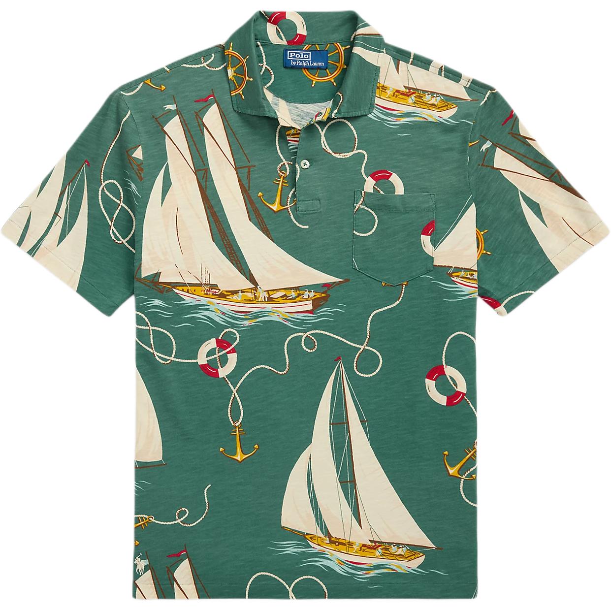 Футболка поло с коротким рукавом и принтом в виде парусника Polo Ralph Lauren, rudder anchor print
Футболка поло с коротким рукавом и принтом в виде парусника Polo Ralph Lauren, rudder anchor print